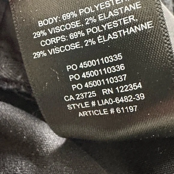 Babaton Black Relaxed Drawstring Pants - Picture 10 of 10